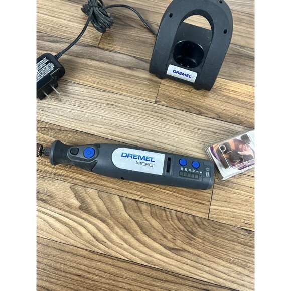 Dremel Micro 8050 Rotary Tool  - With Charger, Accessories (TESTED WORKS) - Picture 11 of 14